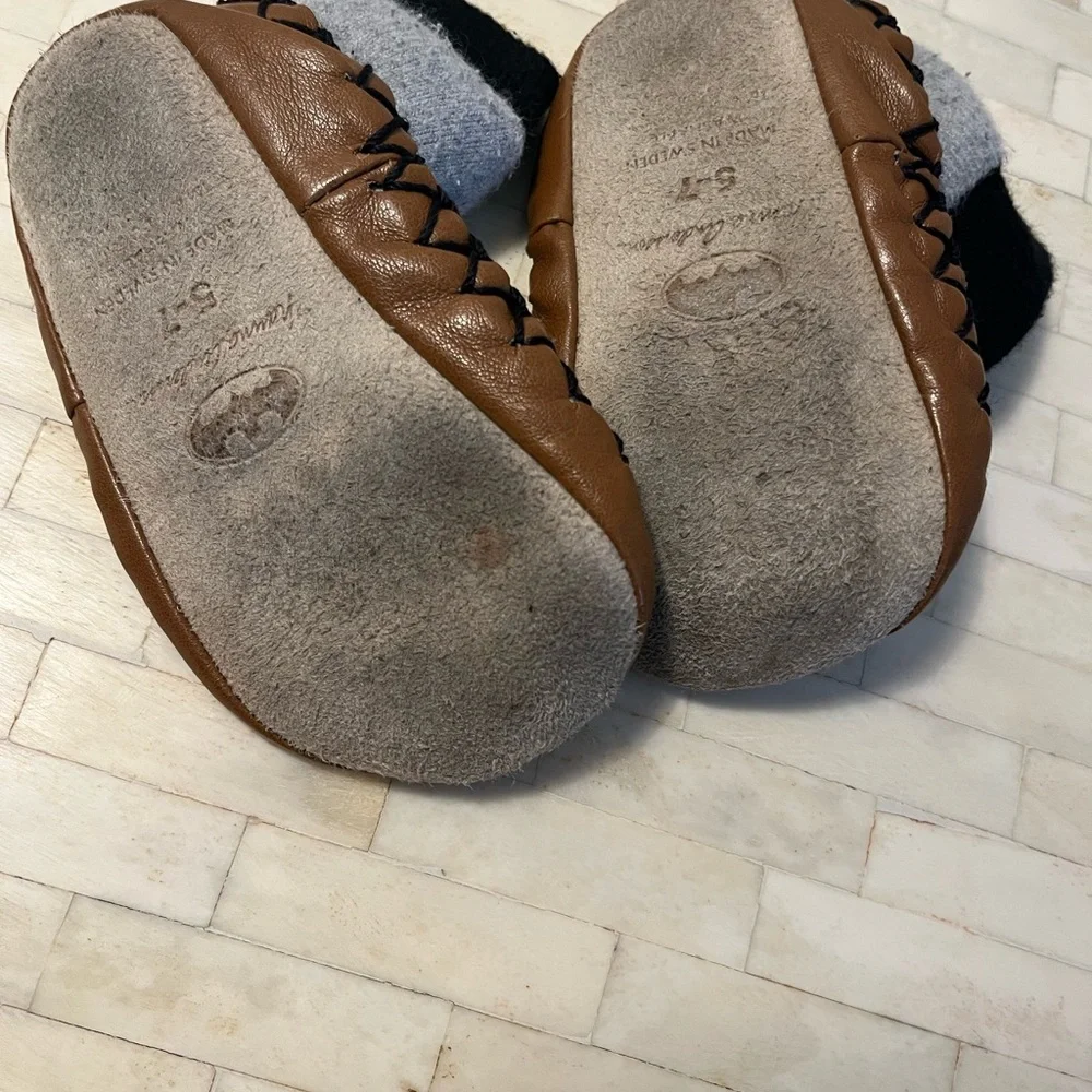 Hanna Andersson Batman Slipper Moccasins Toddler 5-7